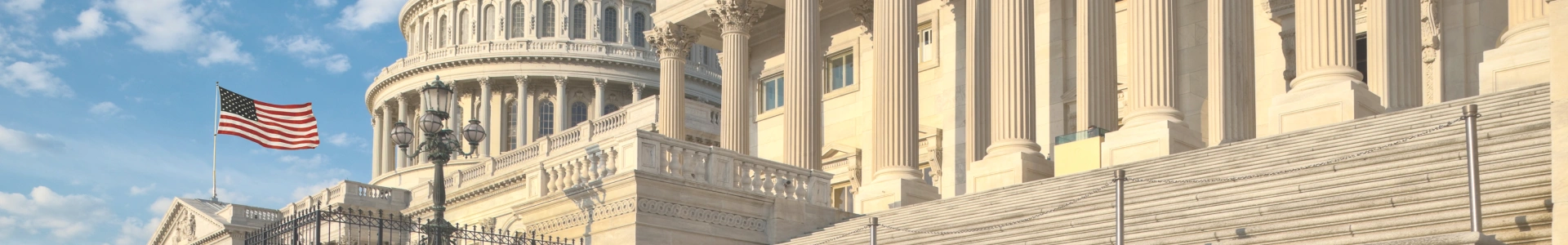 Outside of the US Government Capital building